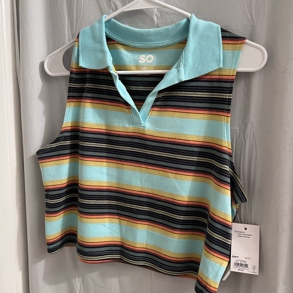 So stripped crop top size xxl - Picture 1 of 4